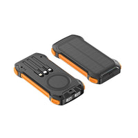 HKM-681555 Solar Portable Wireless Charger Power Bank - Multiple Color Options