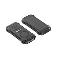 HKM-681555 Solar Portable Wireless Charger Power Bank - Multiple Color Options