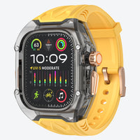 HKM-681683 Transparent TPU Apple Watch Strap for 9/8/7/6/SE [44/45mm] - Available in Multiple Colors