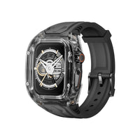 HKM-681683 Transparent TPU Apple Watch Strap for 9/8/7/6/SE [44/45mm] - Available in Multiple Colors