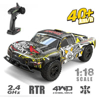 HKM-681747 4WD High-Speed Drifting RC Car Toy - 1/18 Scale Remote Control Vehicle for Kids and Beginners