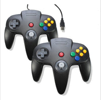 HKM-682195 USB N64 Game Controller for PC – Blue, Black, and Grey Options Available