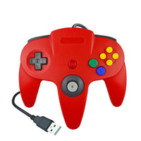 HKM-682195 USB N64 Game Controller for PC – Blue, Black, and Grey Options Available