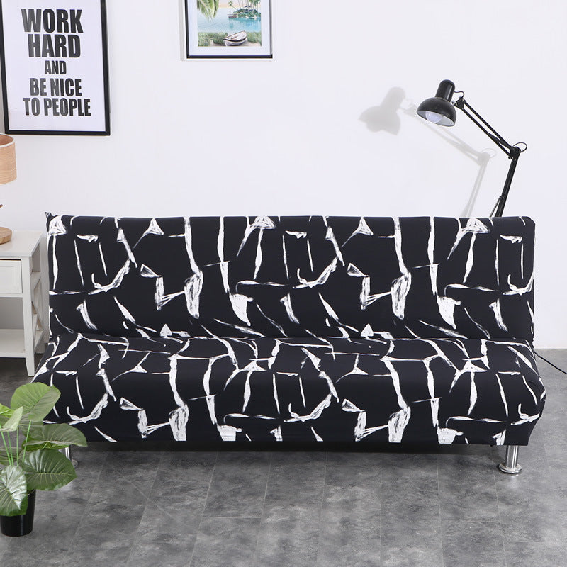 HKM-682387 Modern Fully Surrounded One-Piece Sofa Cover for Two-Seat Sofas