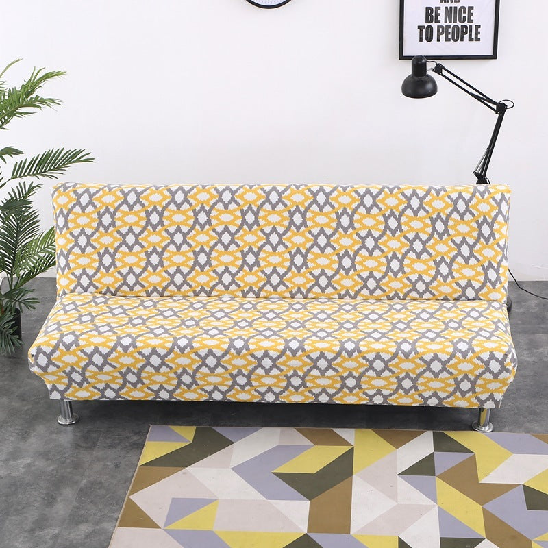 HKM-682387 Modern Fully Surrounded One-Piece Sofa Cover for Two-Seat Sofas