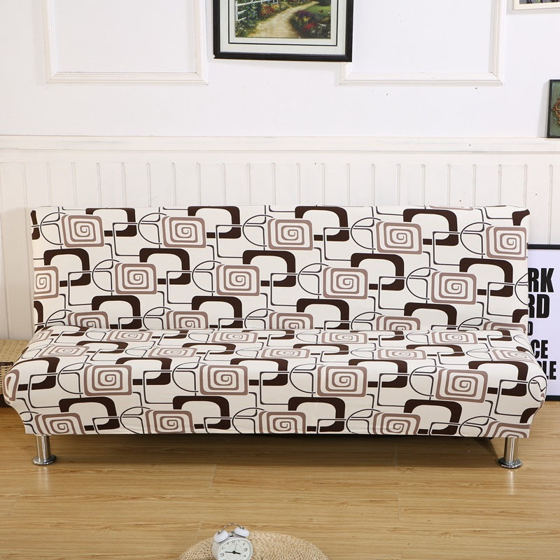 HKM-682387 Modern Fully Surrounded One-Piece Sofa Cover for Two-Seat Sofas
