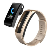 HKM-682835 Multi-Function Smart Bracelet Headset with Waterproof Design and Color Display