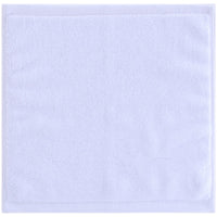 HKM-682899 Pure Cotton White Square Towel 30x30 cm with Quick Absorption, Soft Texture