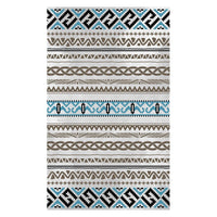 HKM-683027 Moroccan Breeze Series Rectangular Carpet in Multiple Sizes and Patterns