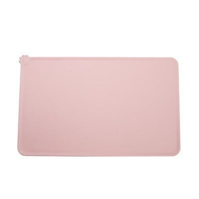 HKM-683091 No Plus-sized Silicone Pet Placemat Dog's Paw Pet Cat Dog Food Bowl Pad