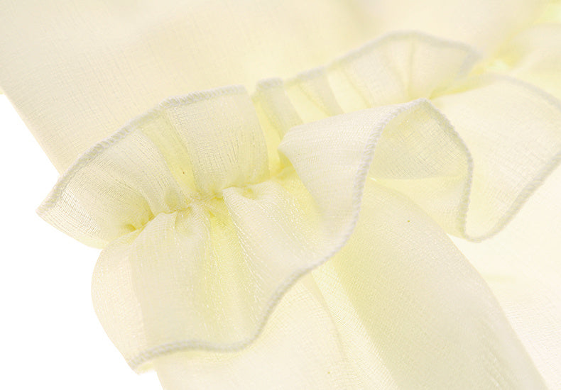 HKM-683091 Thin Cotton Polyester Spandex Skirt for Cats - Anti-Hair Loss Design, Flower Pattern, Multiple Sizes Available