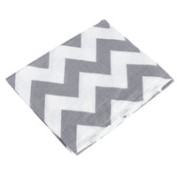 HKM-683155 Double Layer Cotton Baby Swaddle Quilt – Animal, Stripe, and Cartoon Patterns, 120x100 cm