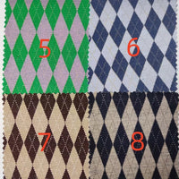 HKM-683155 Knitted Jacquard Checkerboard Fabric for Luggage - 97% Polyester, 3% Spandex - 165CM Wide