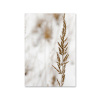 HKM-683475 Wild Boho Woman Grass Reed Modern Canvas Art - Decorative Rectangular Wall Painting