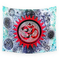 HKM-683539 Bohemian Alien Series Tapestry for Bedside Decoration - Modern Rectangle Wall Hanging (M-L-XL Sizes)