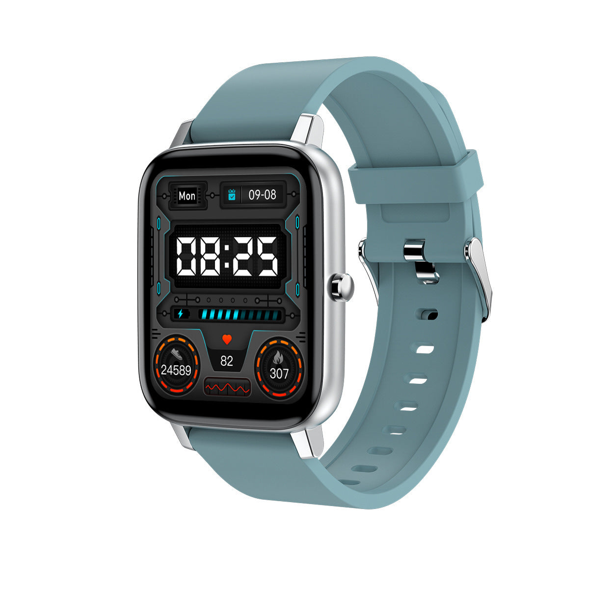 HKM-683987 H80 Sport Smart Watch with ECG, Blood Oxygen & Heart Rate Monitoring