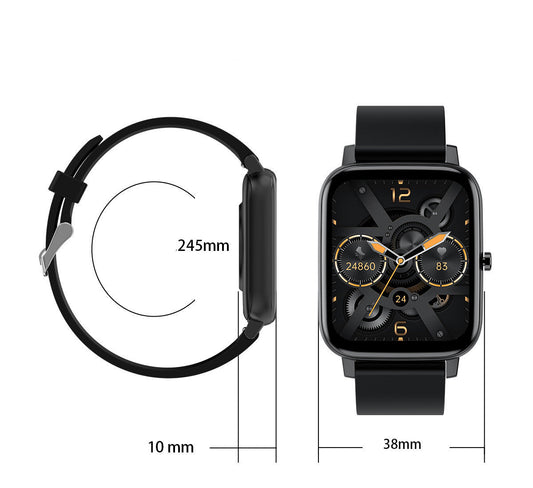 HKM-683987 H80 Sport Smart Watch with ECG, Blood Oxygen & Heart Rate Monitoring
