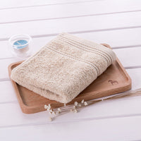HKM-684051 Cotton Suction Face Towel - White, Red, Green, Blue, Brown, Purple - 72 cm x 34 cm
