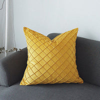 HKM-684307 Cotton Throw Pillow Cover - Comfortable 45cm x 45cm, 41cm x 41cm European Style Cushion in Various Colors