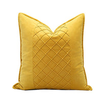 HKM-684307 Cotton Throw Pillow Cover - Comfortable 45cm x 45cm, 41cm x 41cm European Style Cushion in Various Colors