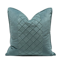 HKM-684307 Cotton Throw Pillow Cover - Comfortable 45cm x 45cm, 41cm x 41cm European Style Cushion in Various Colors
