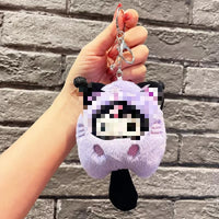HKM-684307 Plush Stitch Keychain Toy - Soft Stuffed Animal for Kids and Collectors