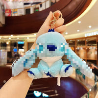 HKM-684307 Plush Stitch Keychain Toy - Soft Stuffed Animal for Kids and Collectors