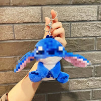HKM-684307 Plush Stitch Keychain Toy - Soft Stuffed Animal for Kids and Collectors