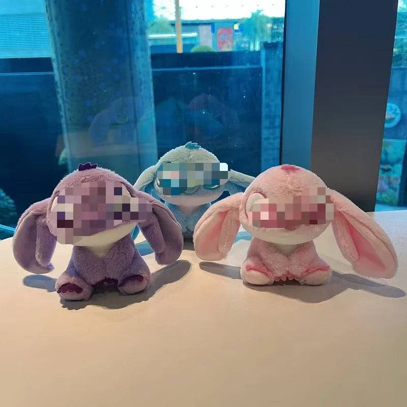 HKM-684307 Plush Stitch Keychain Toy - Soft Stuffed Animal for Kids and Collectors