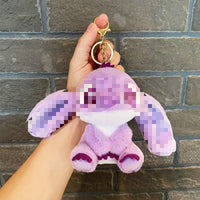 HKM-684307 Plush Stitch Keychain Toy - Soft Stuffed Animal for Kids and Collectors