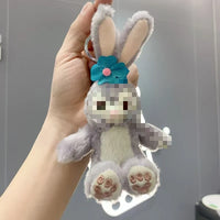 HKM-684307 Plush Stitch Keychain Toy - Soft Stuffed Animal for Kids and Collectors
