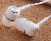 HKM-684371 Universal Wired Headset for Android, iOS, and Windows Phones - Stylish and Cute Design