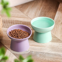 HKM-684499 Anti-Tumble Porcelain Pet Goblet Rice Bowl in Multiple Colors