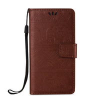 HKM-684883 Flip Mobile Phone Case, PU + TPU Material, Shockproof, Scratch-Resistant, Anti-Skid Protection