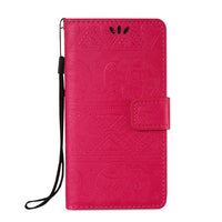 HKM-684883 Flip Mobile Phone Case, PU + TPU Material, Shockproof, Scratch-Resistant, Anti-Skid Protection
