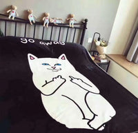 HKM-684947 Cozy Polyester Cat Blanket for Ultimate Comfort and Warmth