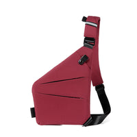 HKM-685651 Men's Anti-Theft Canvas Shoulder Bag - Versatile Colors Available
