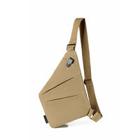 HKM-685651 Men's Anti-Theft Canvas Shoulder Bag - Versatile Colors Available
