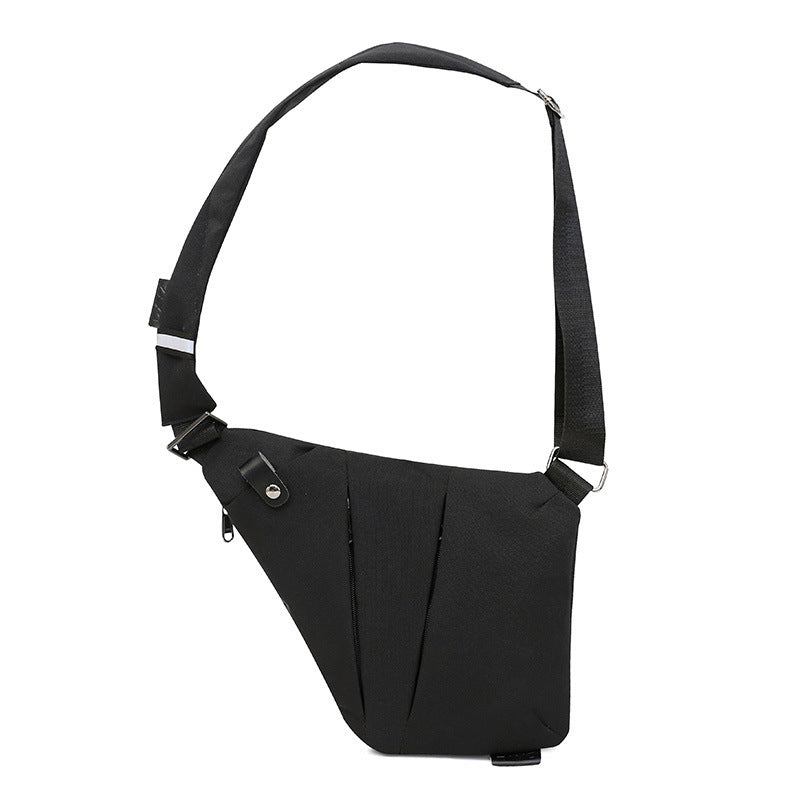HKM-685651 Men's Anti-Theft Canvas Shoulder Bag - Versatile Colors Available