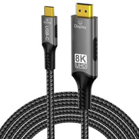 HKM-686035 8K60HZ Type-C to HDMI Cable, 1m/2m/3m Length Options for High-Quality Video Transfer