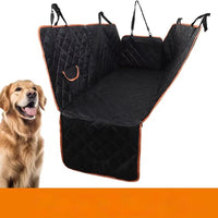 HKM-686547 Pet Car Cushion with Anti-Dirty Mat for Dogs - Black and Gray Options Available