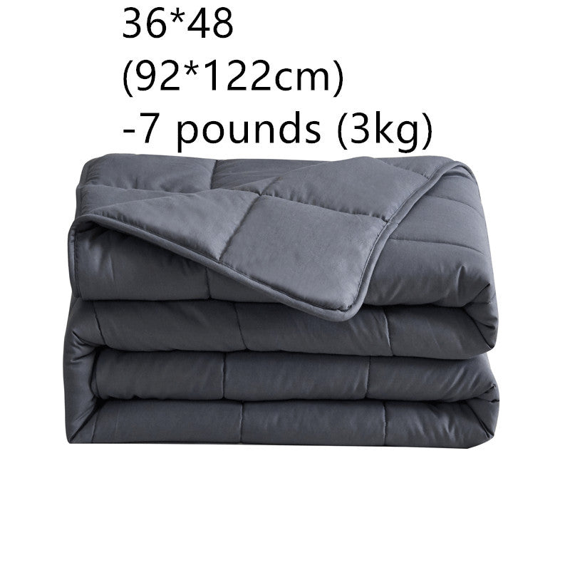 HKM-686611 Pure Cotton Weighted Blanket for Spring & Autumn, 180cm x 200-220cm, Soft & Cozy Design