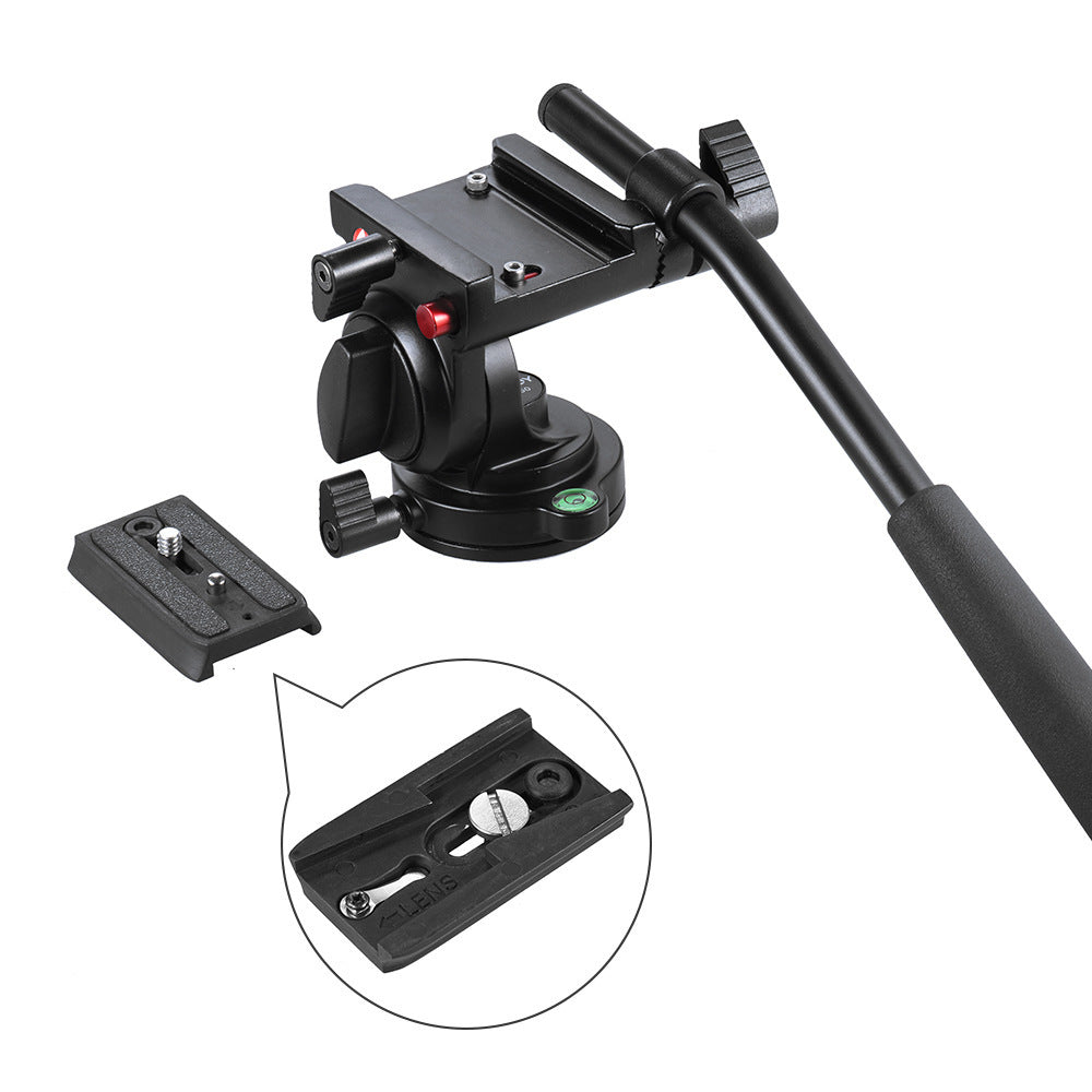 HKM-686803 Aluminum Alloy Tripod for SLR Cameras and DV – 360° Rotation, Quick Release Plate, Lightweight Design