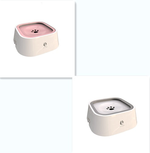 HKM-686803 Anti-Overflow Dog Bowl with Splash-proof Design and Large Capacity