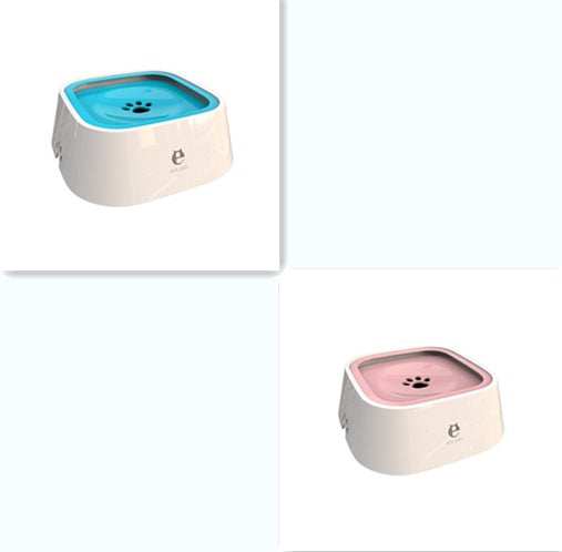 HKM-686803 Anti-Overflow Dog Bowl with Splash-proof Design and Large Capacity