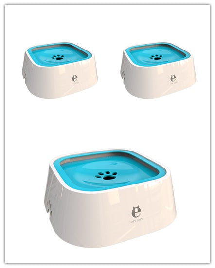 HKM-686803 Anti-Overflow Dog Bowl with Splash-proof Design and Large Capacity