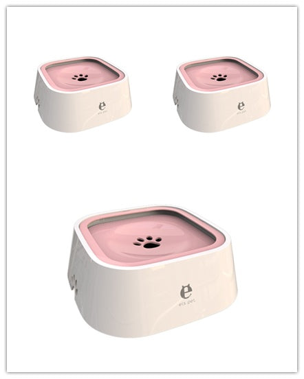 HKM-686803 Anti-Overflow Dog Bowl with Splash-proof Design and Large Capacity