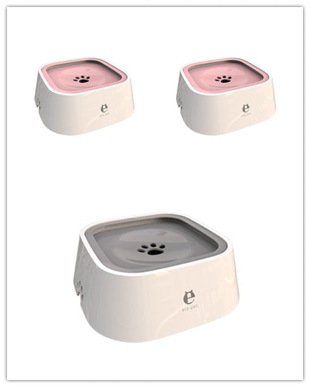 HKM-686803 Anti-Overflow Dog Bowl with Splash-proof Design and Large Capacity