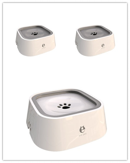 HKM-686803 Anti-Overflow Dog Bowl with Splash-proof Design and Large Capacity