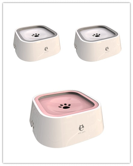 HKM-686803 Anti-Overflow Dog Bowl with Splash-proof Design and Large Capacity